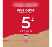 Five Guys Gift Card 5 GBP Key - UNITED KINGDOM