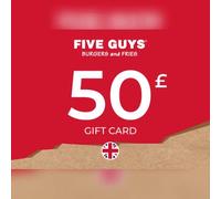 Five Guys Gift Card 50 GBP Key - UNITED KINGDOM