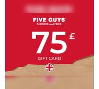 Five Guys Gift Card 75 GBP Key - UNITED KINGDOM