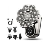 Five in one electric shaver shaver with full body water washing for long-lasting battery life LED intelligent display