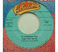 Five Keys - It's Christmas Time b-w Red Sails In The Sunset 7inch, 45rpm