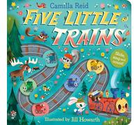 Five Little Trains: A Nursery Rhyme Counting Book for Toddlers (3) (Slide and Count)