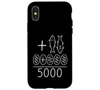 Five Loaves Two Fish Feeding The 5000 Jesus Miracle Carcasa para iPhone X/XS