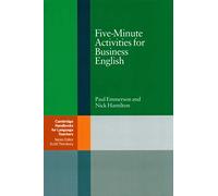 Five-Minute Activities for Business English (CAMBRIDGE)