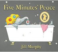 Five Minutes' Peace (Large Family): Board book edition of a beloved classic and funny, heartwarming picture book story about a busy elephant mum and ... for mums, toddlers, kids age 3,4,5,6,7