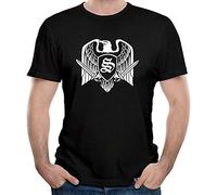 Five Miumine Skrewdriver Rock Band Eagle Badge Unique Men's Tshirts
