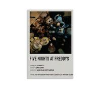 Five Nights at Freddy's (película) - Lienzo decorativo para pared, ideal para dormitorio, comedor y sala de estar. Hermosas obras de arte son un gran regalo para amigos, estilo sin marco, 50 x 75 cm