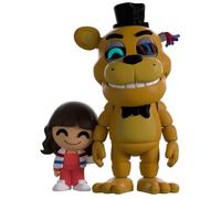 Five Nights at Freddy'S Vinilo Figure Abby & Golden Freddy, 11 cm