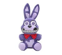 Five Nights Game muñeco de Peluche Foxy Bonnie Chica Golden Bear Lindos muñecos de Peluche Suaves, Regalos coleccionables para fanáticos de FNAF (Nightmare Bonnie)