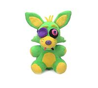 Five Nights Game muñeco de Peluche Foxy Bonnie Chica Golden Bear Lindos muñecos de Peluche Suaves, Regalos coleccionables para fanáticos de FNAF (Green Foxy)