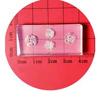 Five Petal Flower Nail Art Mold 3D Silicone Carving Mould Acrylic UV Gel Diy Girl Tool Resin