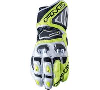 Five RFX1, guantes 3XL male Blanco/Amarillo Neón