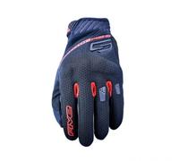 FIVE RS3 EVO AIRFLOW negro/rojo con protecciones nudillos - Color: ROJO, Talla: Talla S