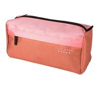 Five Star Estuche para lápices, Estuche para bolígrafos, 9 Bolsillos con Cremallera, Organizador de Almacenamiento para Suministros Escolares, Auriculares, Cargadores, Cables, Maquillaje, Rosa