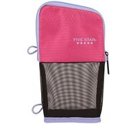 Five Star Estuche para lápices, Estuche para bolígrafos, Bolsa con Cremallera Stand 'N Store, se Adapta a Carpetas de 3 Anillas, Organizador de Almacenamiento para Suministros Escolares, Auriculares