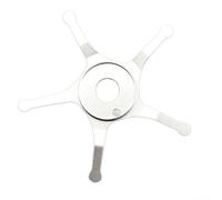 Five STARs - Llave de ajuste de descarga para carrete de cebo perilla de freno herramienta de extracción de accesorios de reparación de equipo de pesca parte roja (plata)