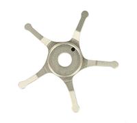 Five Stars - Llave de ajuste de fuerza para carrete de cebo de metanio | Herramienta de arrastre de estrella de metal de 62 mm | Rojo (oro claro)
