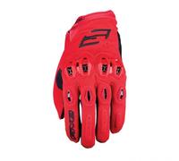 FIVE STUNT EVO 2 Rojo protecciones nudillos guante verano - Color: ROJO, Talla: Talla M