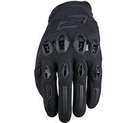 Five Stunt Evo 2 Guantes de motocross, negro, tamaño S para Hombres