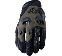 Five Stunt Evo Guantes, negro-verde-marrón-beige, tamaño 2XL para Hombres