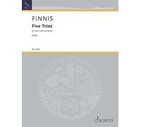 Five Trios: for violin, cello and piano. violin, cello and piano. Partition et parties.