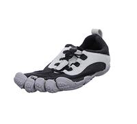Fivefingers V-Run - Zapatillas Deportivas de Estilo Retro, Deportivas, Suela Fina con Dedos, Correr, Senderismo, Yoga, Entrenamiento, Escalada, Color Negro y Gris, de Nailon, poliéster, Goma - Talla,