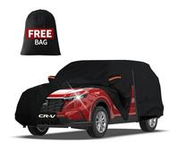 FiveFox Funda Resistente para automóvil, SUV, Ajuste Personalizado para Honda CRV CR-V, Toyota RAV4 1996-2024, 10 Capas Impermeable para Todo Tipo de Clima, Cubierta Exterior Completa, Protector de