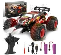 Fivejoy Coche A Control Remoto Teledirigido RC con 2 Baterías,Coches Teledirigidos para Niños 30Min Play,30km/H Acelerador Proporcional Completo, 6-16 Años, Regalos Navidad Cumpleaños