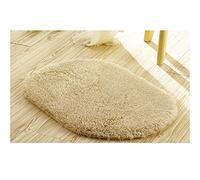 Fivekim absorbente suave dormitorio baño piso puerta antideslizante alfombra de baño alfombra ducha 30x50cm pequeña alfombra camello