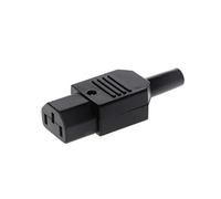Fivekim IEC 320 C13 - Conector de alimentación de 3 pines hembra (10 A, 250 V)