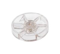 fivekim Top Base Gear - Piezas de repuesto de plástico para Nutribullet de 600 W, 900 W, placa de transmisión para exprimidor (transparente) y dorado