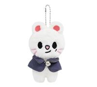 FiveMileBro Stray Kids SKZOO Peluche de 12 cm - Serie Magic School - Llavero y colgante para mochila - Adorable peluche coleccionable, perfecto para fans del K-Pop（Gato）