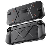 FIWWAT Caso de protección para Switch 2 2025, Protección Completa para Switch 2, Resistente a arañazos, diseño ergonómico de Agarre, Fácil de Instalar - Negro