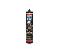 Fix All X-Treme Power Express - Pegamento de montaje de polímero híbrido (280 ml), color negro