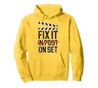 Fix it In Post En el Set - edición de vídeo Sudadera con Capucha
