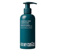 Fix My Curls Acondicionador profundo hidratante para cabello rizado y ondulado, rico en humedad, solución de control de encrespamiento, desenredante, libre de crueldad, sin parabenos y silicona (250