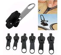 Fix Zip Puller, Zip Slider Repair Instant Kit, Zip Slider Repair Instant Kit,Instant Zipper Replacement Set for Coats Jacket, Luggage, Backpacks (Opp-6pcs)