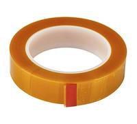 fixactive fa003012y cinta aislante, 0.003 mm de grosor, 12 mm x 66 m, amarillo