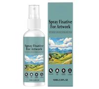 Fixative Spray | 100ml Long-Lasting Protect Quick Drying Non-Yellowing | Pa | Fixative Spray | 100ml Long-Lasting Protect Quick Drying Non-Yellowing | Painting Art Fixing Spray | for Artwork Charcoal