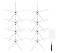 Fixbetter 8 cepillos laterales de repuesto para aspiradora Roborock S50/S51/T60/T65/S6/S6 Pure/S6 MaxV/S7/Q7 Max/S7 MaxV/S7 MaxV Ultra/S7 Pro Ultra/Q revo/S8/S8+/S8 pro ultra/Q5 Pro/Q8 Max/Q8 Max+