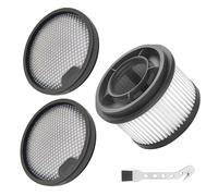 Fixbetter Hepa Prefiltro para Dreame Z10 Station/T10/T20/T30/R10/R10 Pro / R20 / R20 Pro para aspiradoras Xiaomi G9/G10/G10Plus/G9Plus Piezas de repuesto lavables 3 filtros HEPA 1 cepillo de limpieza