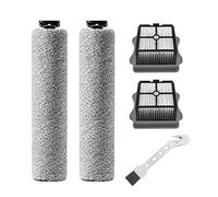 Fixbetter Juego de 5 accesorios para Tineco iFloor 3/iFloor 3 Breeze Plus/Floor ONE S3 Aspiradora Escoba Inteligente Sin Cables, 2 Cepillo Rodillo + 2 Filtros + 1 Cepillo de Limpieza