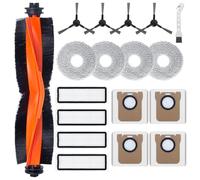 Fixbetter Juego de accesorios para aspiradora robot Xiaomi X20 Max/X20 Pro, 1 cepillo de rodillo, 4 filtros HEPA, 4 toallitas, 4 bolsas para el polvo, 4 cepillos laterales (18 unidades)