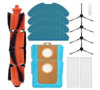 Fixbetter Kit de accesorios para robot aspirador Philips Homerun Serie 3000 XU3100/01 XU3110/02 XU3000/01 XU3000/02, 1 cepillo de rodillos, 2 filtros HEPA, 4 toallitas, 2 bolsas para el polvo, 4