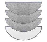 Fixbetter Paños de repuesto para Roborock Q10 X5/Q10 X5+ accesorios para robot aspirador, paños de limpieza, almohadillas de aspiradora robótica, piezas de repuesto de uso prolongado, lavable