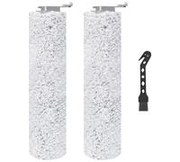 Fixbetter Rodillo de cepillo de repuesto para aspiradora BISSELL CrossWave OmniForce 3912N / OmniFind 4006N inalámbrica en seco, 2 rodillos de cepillo + 1 cepillo de limpieza