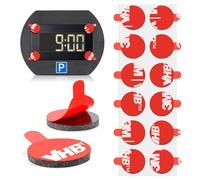 FIXCHORD VHB 5952 Almohadillas Adhesivas de Repuesto para el Needit Park Lite, 12 Unidades de Almohadillas Adhesivas para Disco de Aparcamiento Electrónico, Cinta Adhesiva para Parquímetro