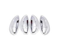 FIXCOR Accesorios Coche Para Toyota Para Corolla E170 2016 2017 2014~2019 2015Pegatinas Estilo Cubierta Manija Puerta Cromada Volante Izquierda Reajuste(Handle Bowl 4 Door)