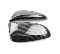 FIXCOR Accesorios Coche Tapas Espejos Retrovisores Decoración Marco Embellecedor para Toyota para Fortuner AN160 para Hilux SW4 RAV4 para Hilux 2015-2018