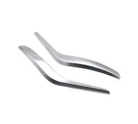 FIXCOR Accesorios Para Autos - Embellecedor De La Cubierta Del Tirador De La Puerta Izquierda/Derecha Para X1 E84 2011 2012 2013 2014 2015(Silver 2PCS)